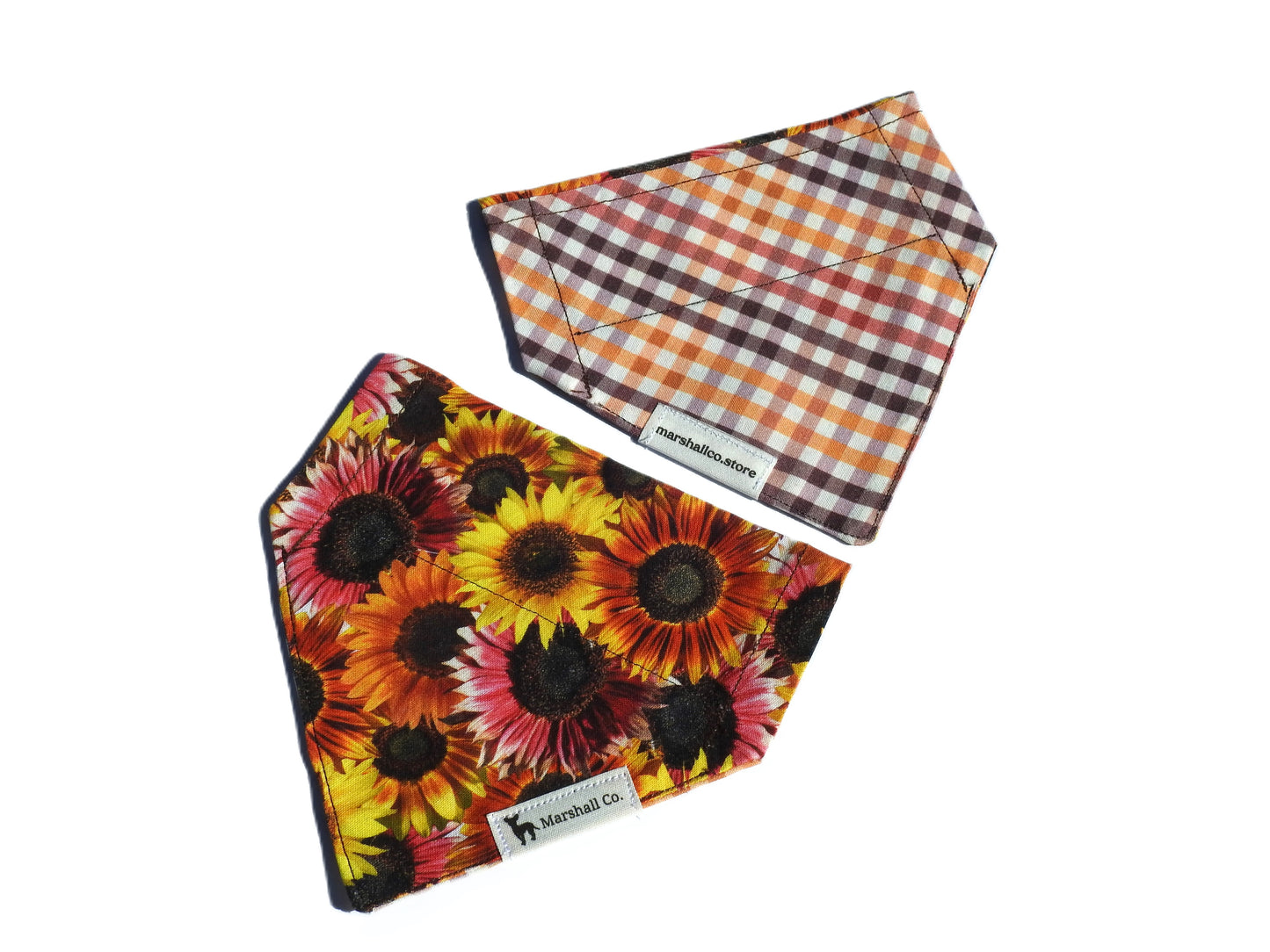 Sunflower Design Pet Bandana