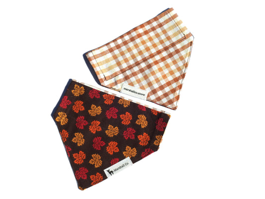 Fall Maple Leaf Pet Bandana